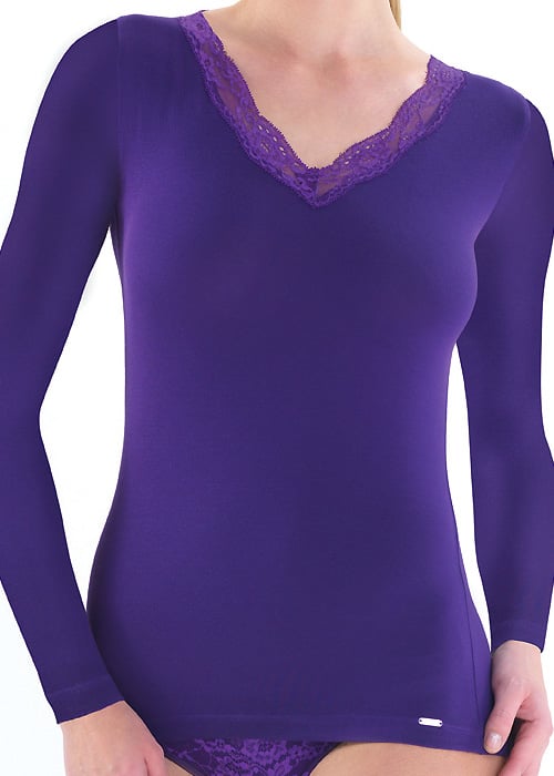 Blackspade Comfort Classic Lace Long Sleeve Singlet image