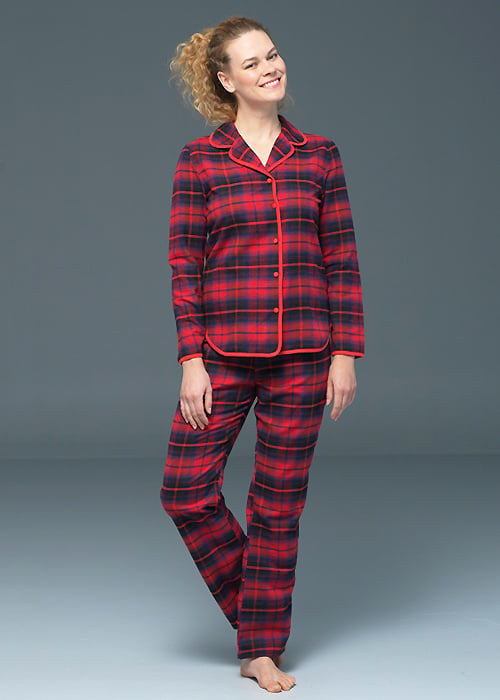 Blackspade Noir Lily Long Sleeve PJ Set In Stock At UK Tights