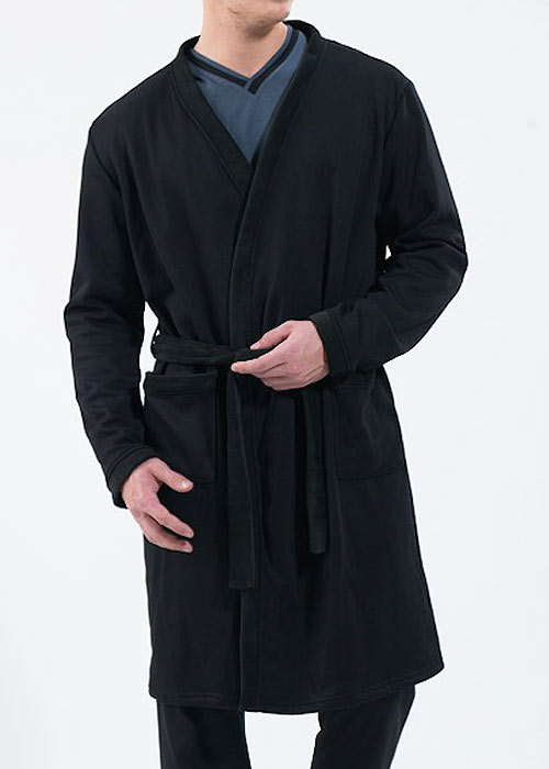 Blackspade Mens Thermal Robe SideZoom 3