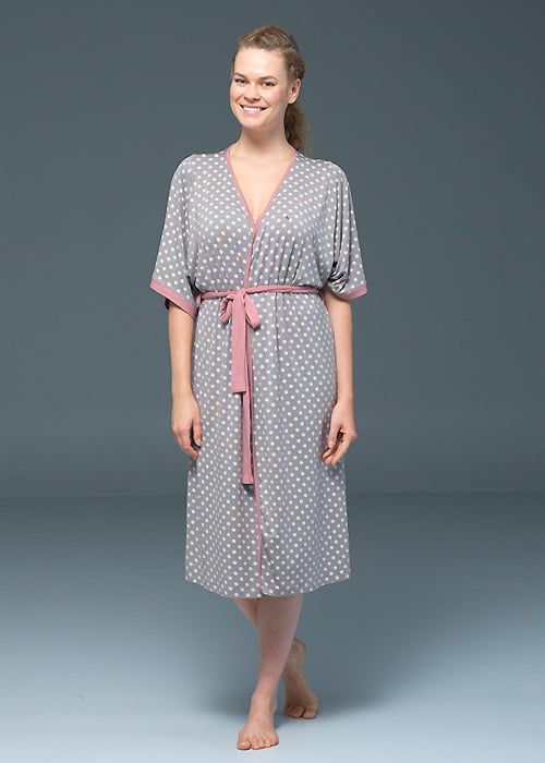 Blackspade Noir Olivia Dotted Robe image