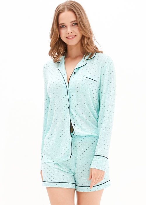 Blackspade Point Dot Short Pyjamas