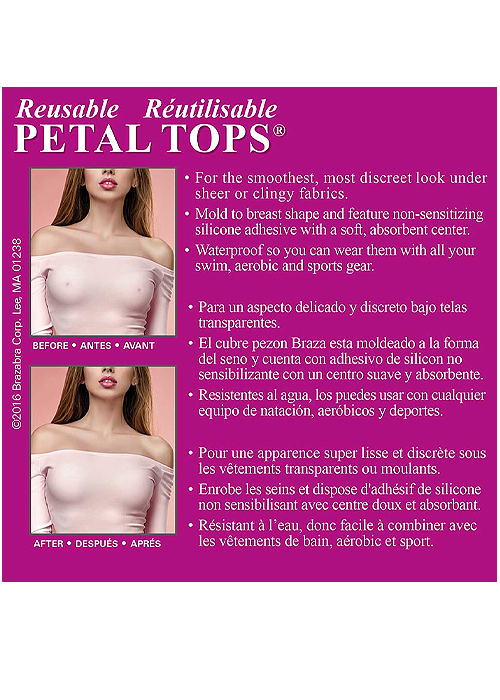 Braza Petal Tops Reusable Nipple Covers BottomZoom 2