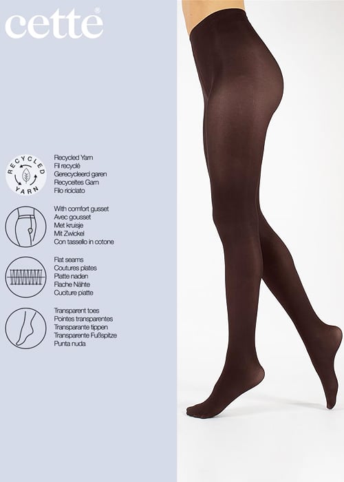 Cette Eco 50 Denier Opaque Tights SideZoom 4