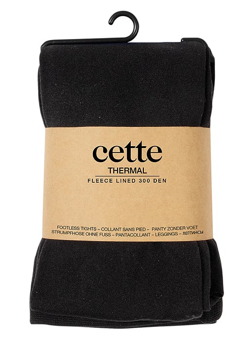 Cette Thermal Fleece Lined Footless Tights SideZoom 3