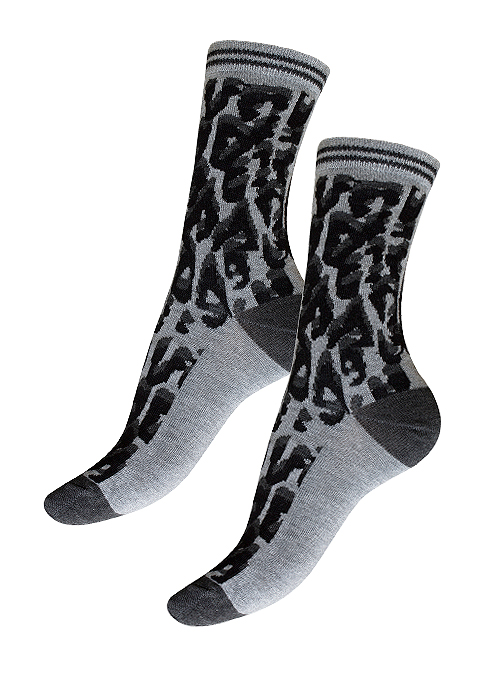 Charnos Bamboo Leopard Print Socks image