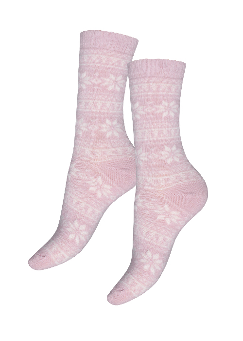 Charnos Cashmere Mix Fairisle Socks