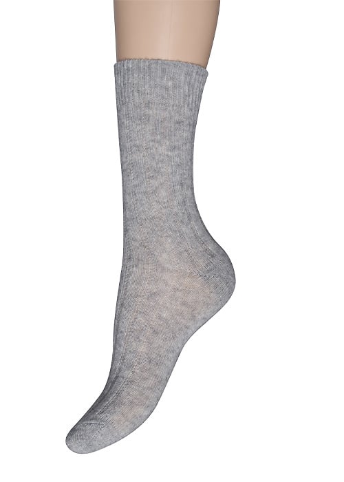 Charnos Cashmere Rib Sock SideZoom 2