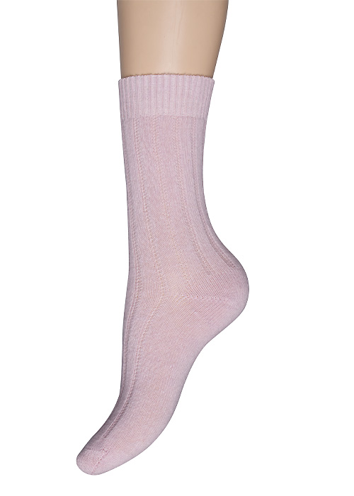 Charnos Cashmere Rib Sock SideZoom 3