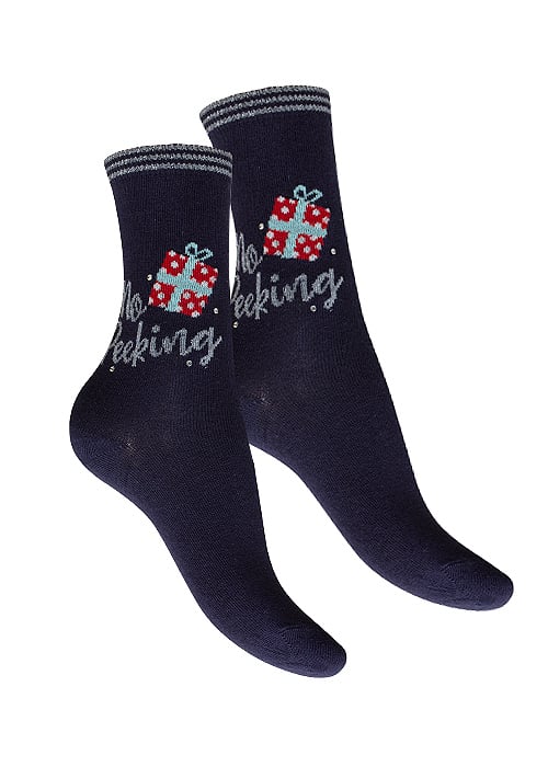 Charnos No Peeking Christmas Socks