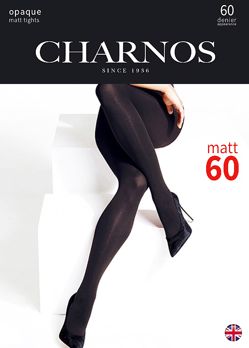 Charnos Opaque 60 Denier Matt Tights BottomZoom 1