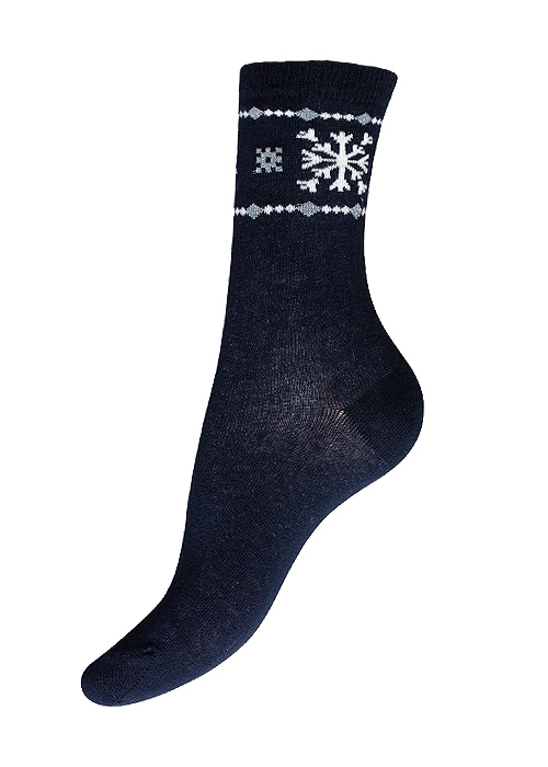 Charnos Snowflake Gift Set Socks 3 Pair Pack SideZoom 4