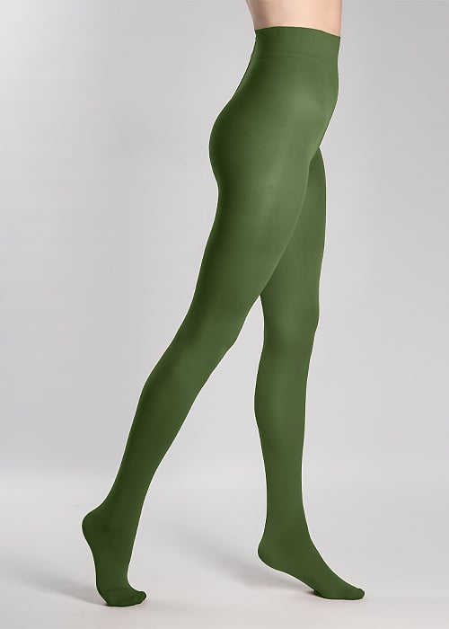 Cecilia de Rafael Boreal 80 Opaque Tights SideZoom 3