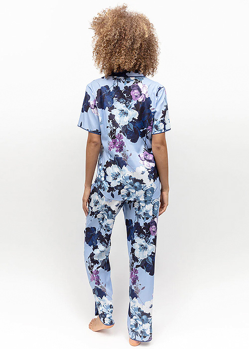 Cyberjammies Madeline Floral Print Pyjama Set SideZoom 3