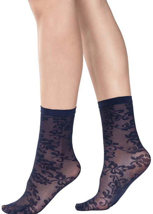 Emilio Cavallini Bouganvillea Socks SideZoom 2