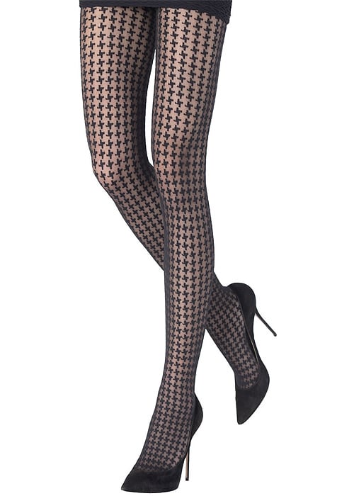 Emilio Cavallini Small Pied De Poule Tights Product image