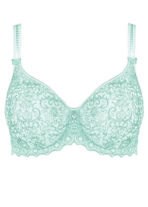 Empreinte Cassiopee Blue Tendre Lace Underwired Bra SideZoom 3