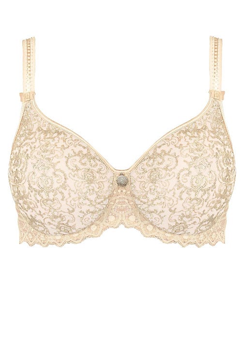 Empreinte Cassiopee Opaline Lace Underwired Seamless Bra SideZoom 2