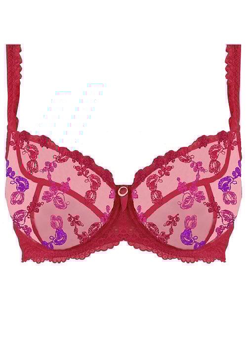 Empreinte Flora Rouge Tentation Underwired Low Necked Bra image