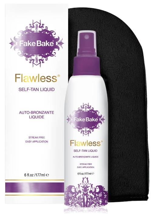 Fake Bake Flawless Self-Tan Liquid Spray With Mitt image