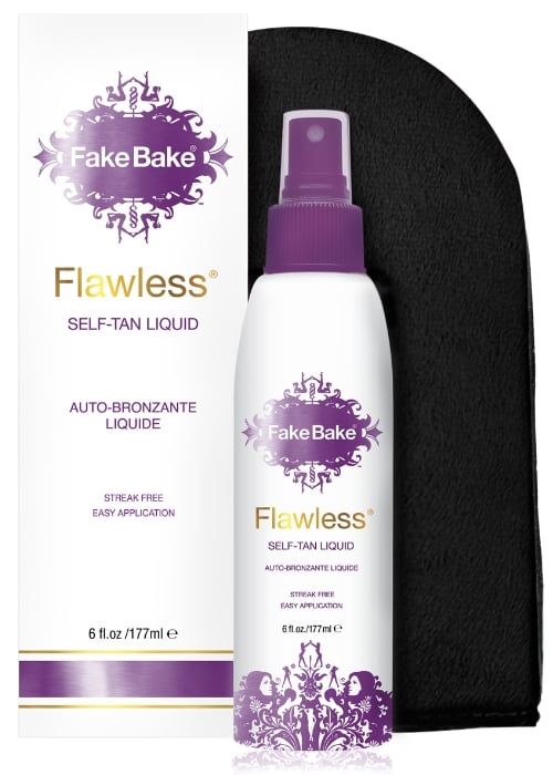 Fake Bake Flawless Self-Tan Liquid Spray With Mitt