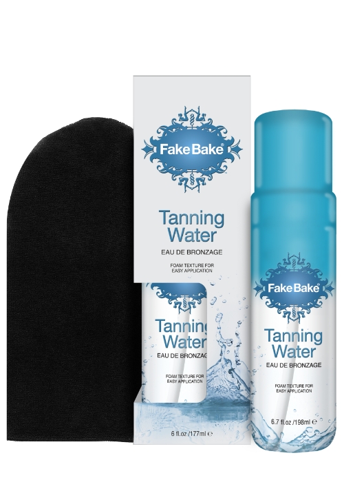 Fake Bake Tanning Water With Mitt image