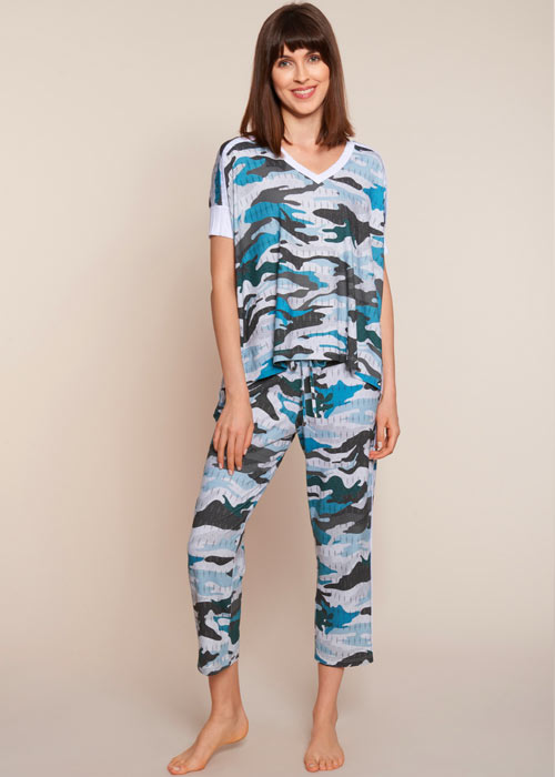Feraud Camouflage Print Pants Zoom 3