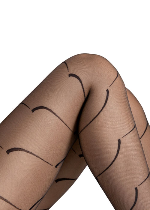 Fiore Black Swan 15 Denier Tights image
