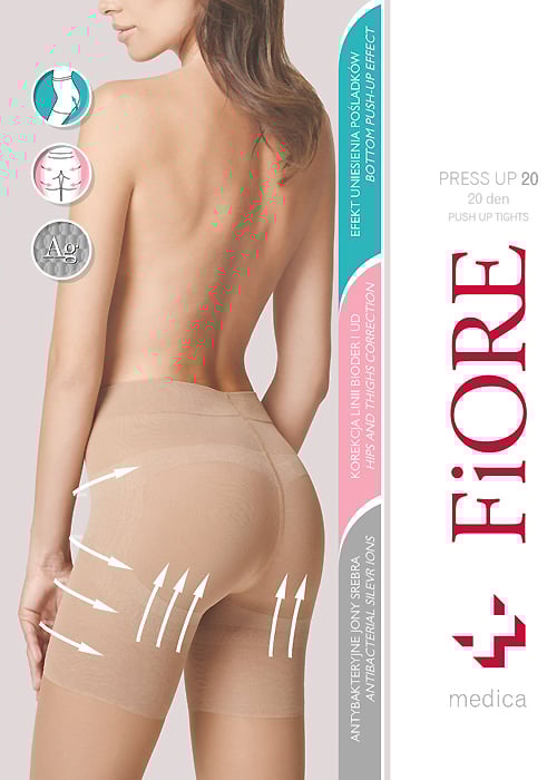 Fiore Bodycare Press Up 20 Shaping Tights SideZoom 2
