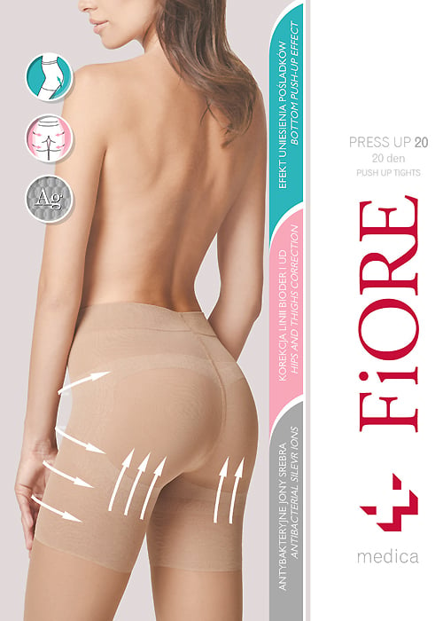 Fiore Bodycare Press Up 20 Shaping Tights SideZoom 2