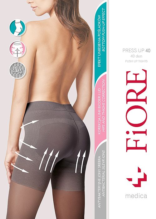 Fiore Bodycare Press Up 40 Shaping Tights SideZoom 2