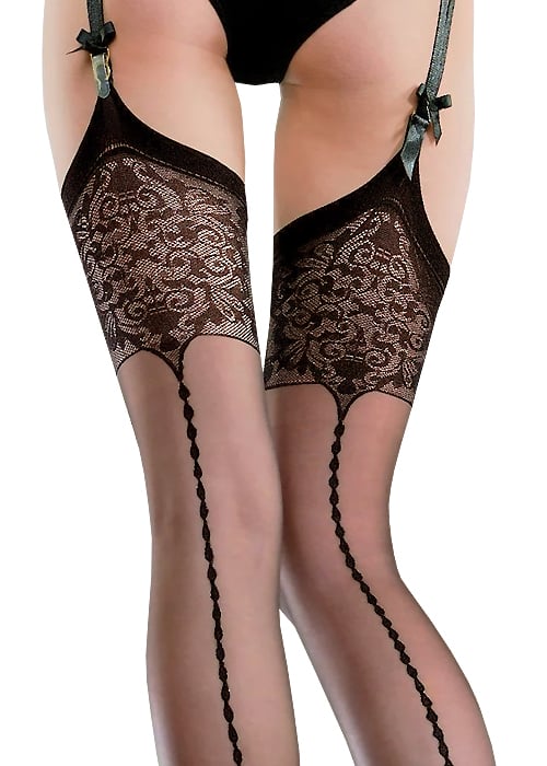 Fiore Edvige 20 Vintage Stockings SideZoom 2