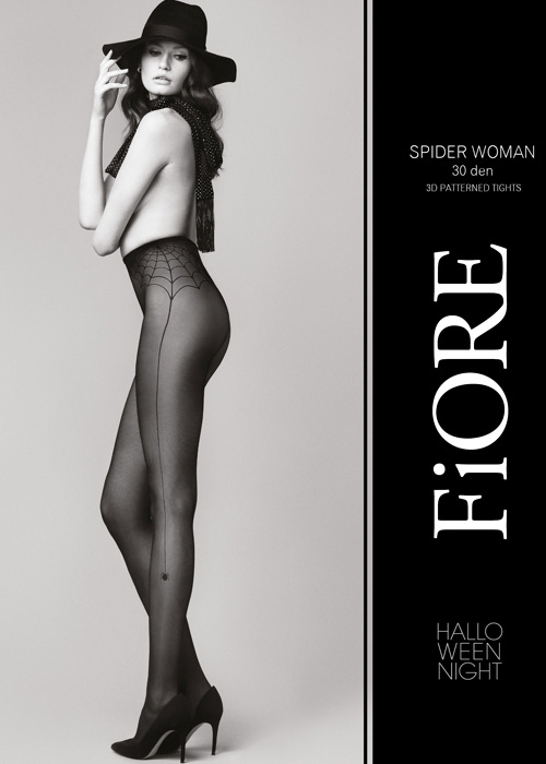 Fiore Spider Woman Sheer Tights SideZoom 3