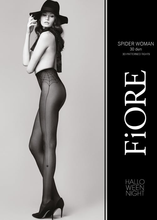 Fiore Spider Woman Sheer Tights image