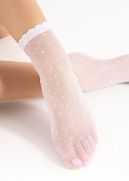 Fiore Bella 20 Polka Dot Ankle High image