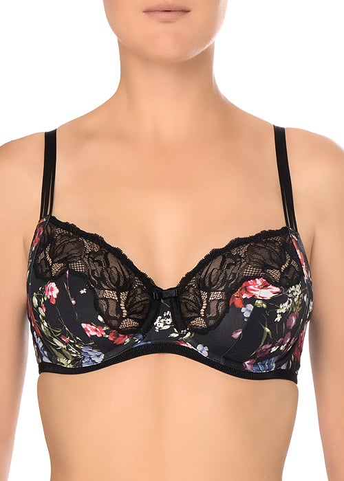 Felina Conturelle Midnight Flowers Underwired Bra In Stock At UK Tights