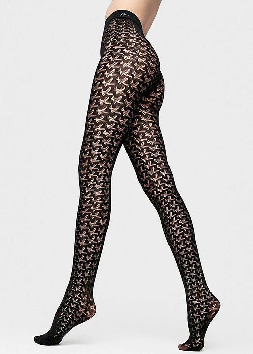 Fogal Zadig And Voltaire Net Tights SideZoom 2