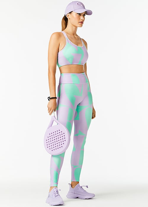Goldbergh Jordyn Lilac Font Leggings image