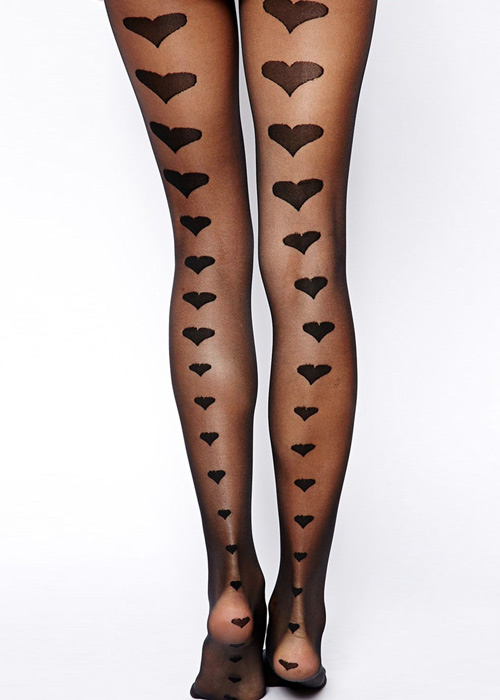 Gipsy Heart Backseam Tights SideZoom 2