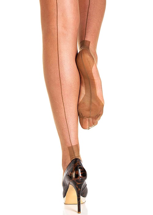 Gio Fully Fashioned Havana Stockings SideZoom 2