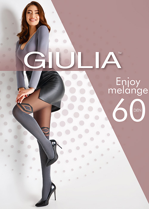 Giulia Enjoy Melange Fashion Tights N.3 SideZoom 3