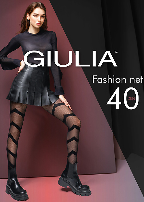 Giulia Fashion Net Tights N.7 BottomZoom 3