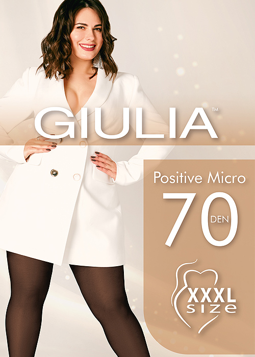 Giulia Positive Micro 70 Curvy Tights  SideZoom 3