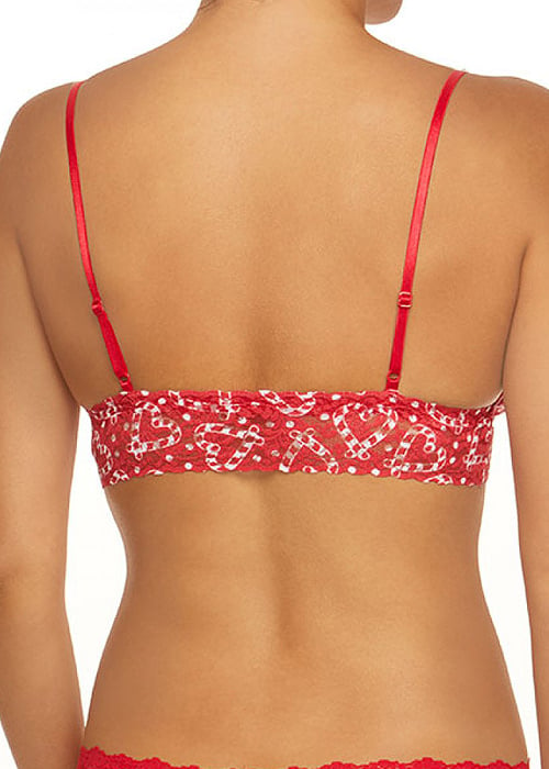 Hanky Panky I Heart Peppermint Triangle Bralette SideZoom 2