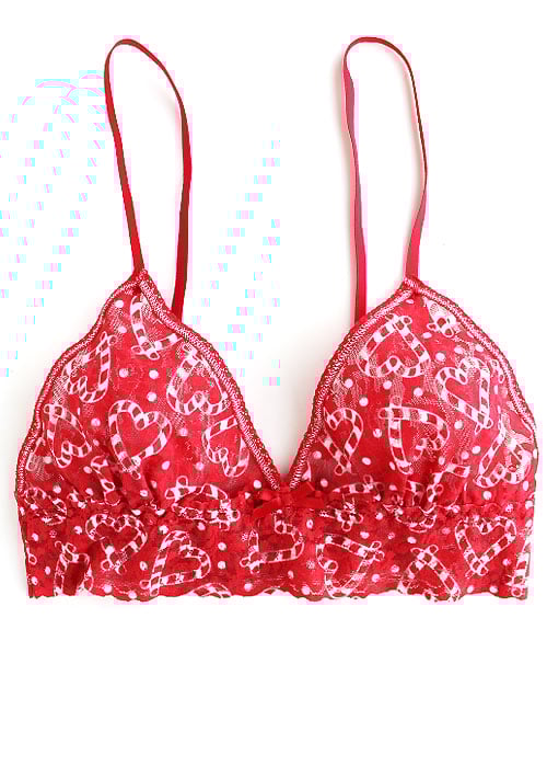 Hanky Panky I Heart Peppermint Triangle Bralette image