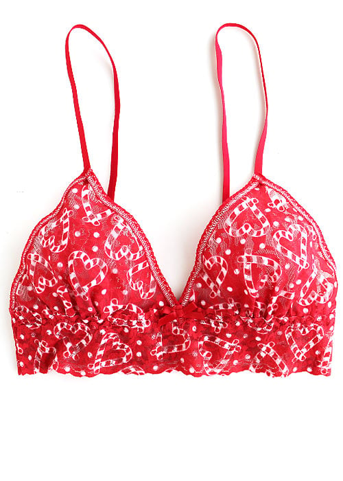 Hanky Panky I Heart Peppermint Triangle Bralette SideZoom 3