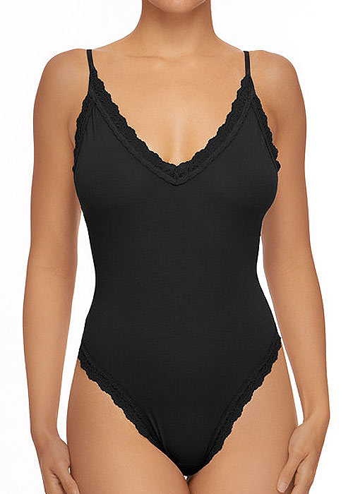 Hanky Panky Organic Cotton Thong Back Bodysuit image
