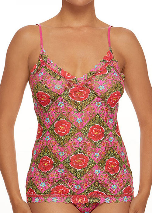 Hanky Panky Pearl River Peonies V Front Cami