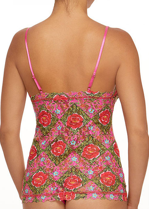 Hanky Panky Pearl River Peonies V Front Cami SideZoom 2