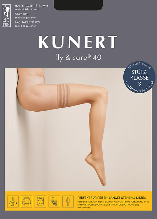 Kunert Fly And Care 40 Hold Ups SideZoom 2