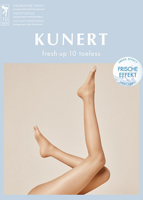 Kunert Fresh Up 10 Toeless Tights SideZoom 2
